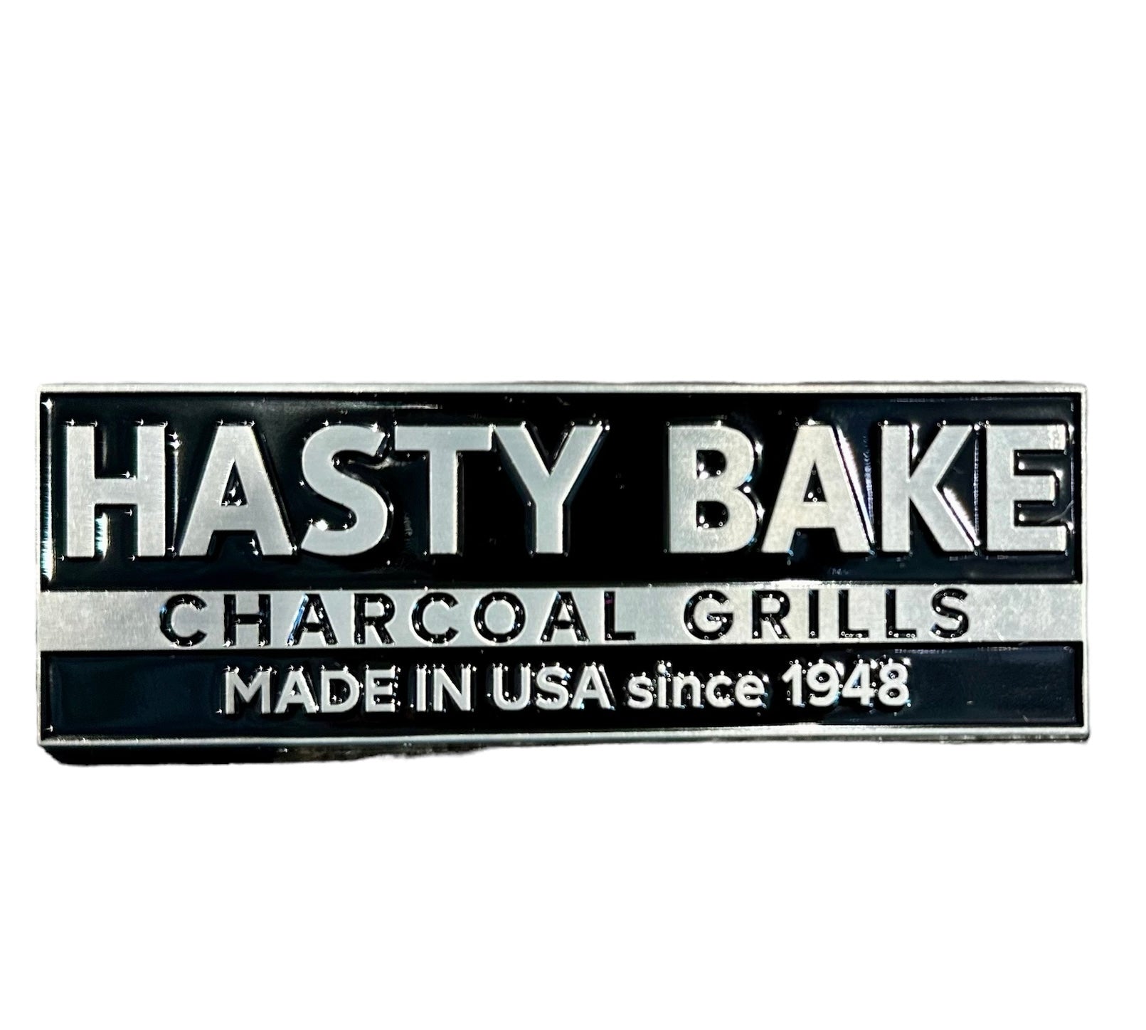 Hasty Bake Black Hood Logo – Hasty Bake Charcoal Grills