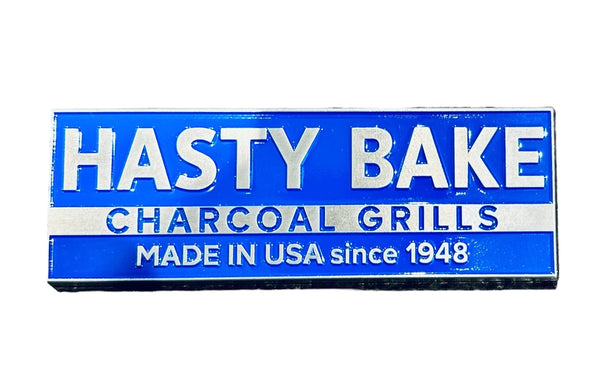 Hasty Bake Blue Hood Logo – Hasty Bake Charcoal Grills