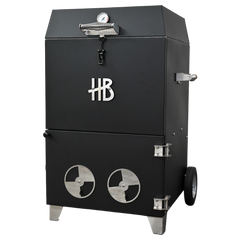 Roughneck Barrel Smoker - Black Powder-Coat - Two Options Available