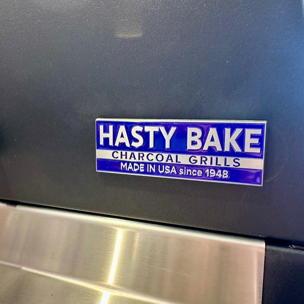 Hasty Bake Purple Hood Logo – Hasty Bake Charcoal Grills