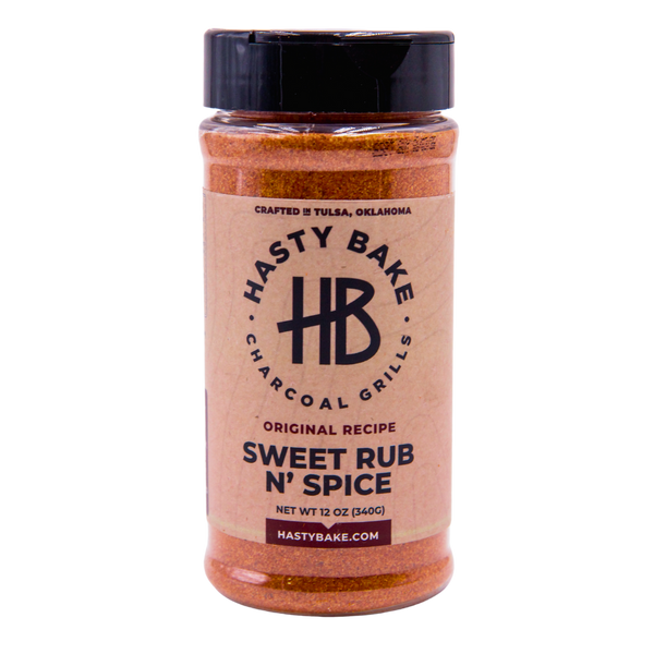 Hasty Bake Sweet Rub N' Spice – Hasty Bake Charcoal Grills