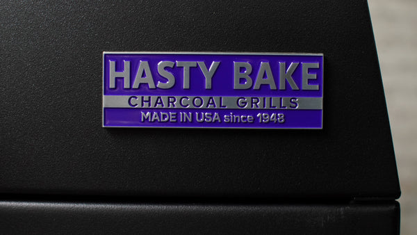 Hasty Bake Purple Hood Logo – Hasty Bake Charcoal Grills