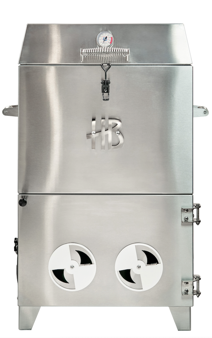 Stainless Steel Roughneck Barrel Smoker – Hasty Bake Charcoal Grills